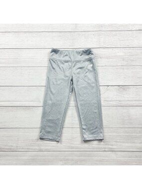 Marika Girls Gray Capri Leggings Small Lightweight Activewear S 7-8